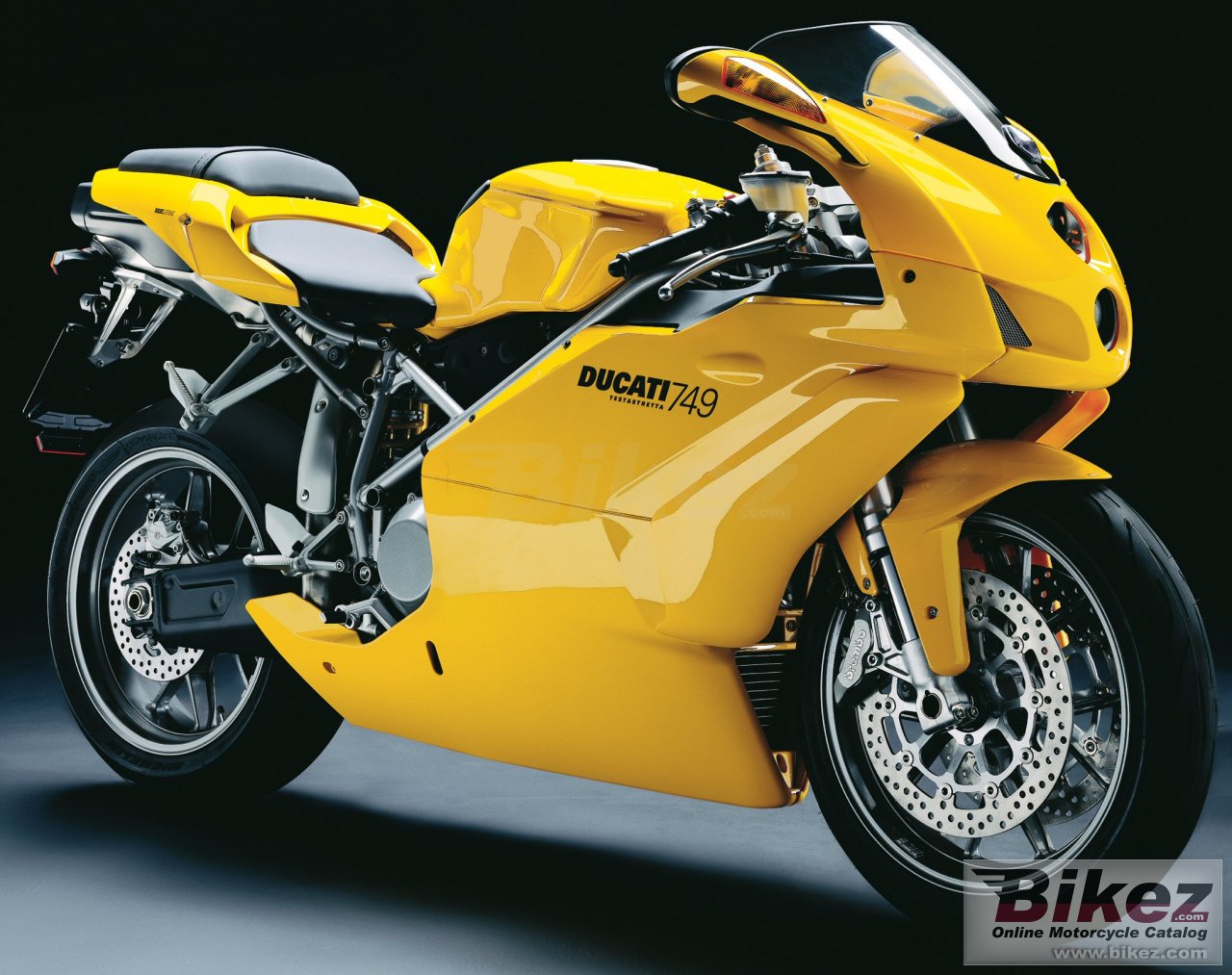 Big Ducati 749 picture and wallpaper from Bikez.com